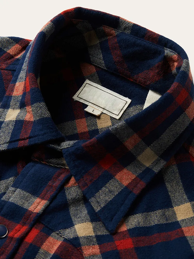 Men's Brushed Twill Plaid Shirt