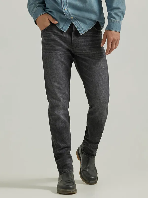 MEN'S ATHLETIC FIT FLEX JEAN IN BLACK WASH