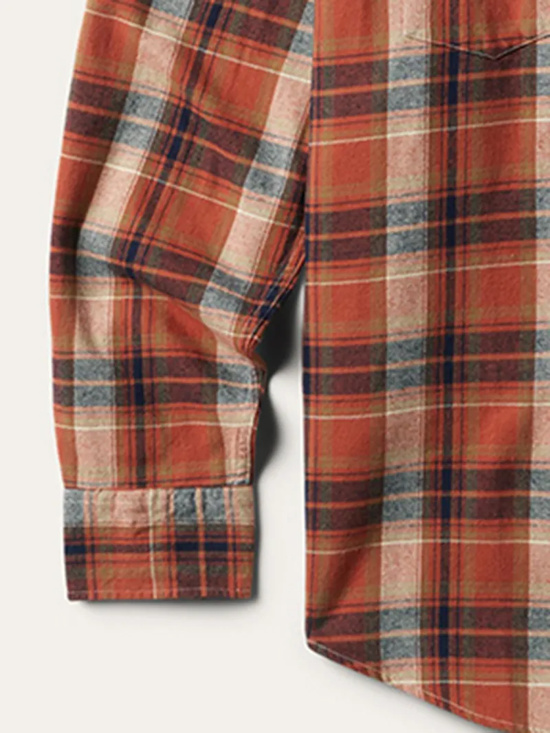 Men's Brushed Twill Plaid Shirt