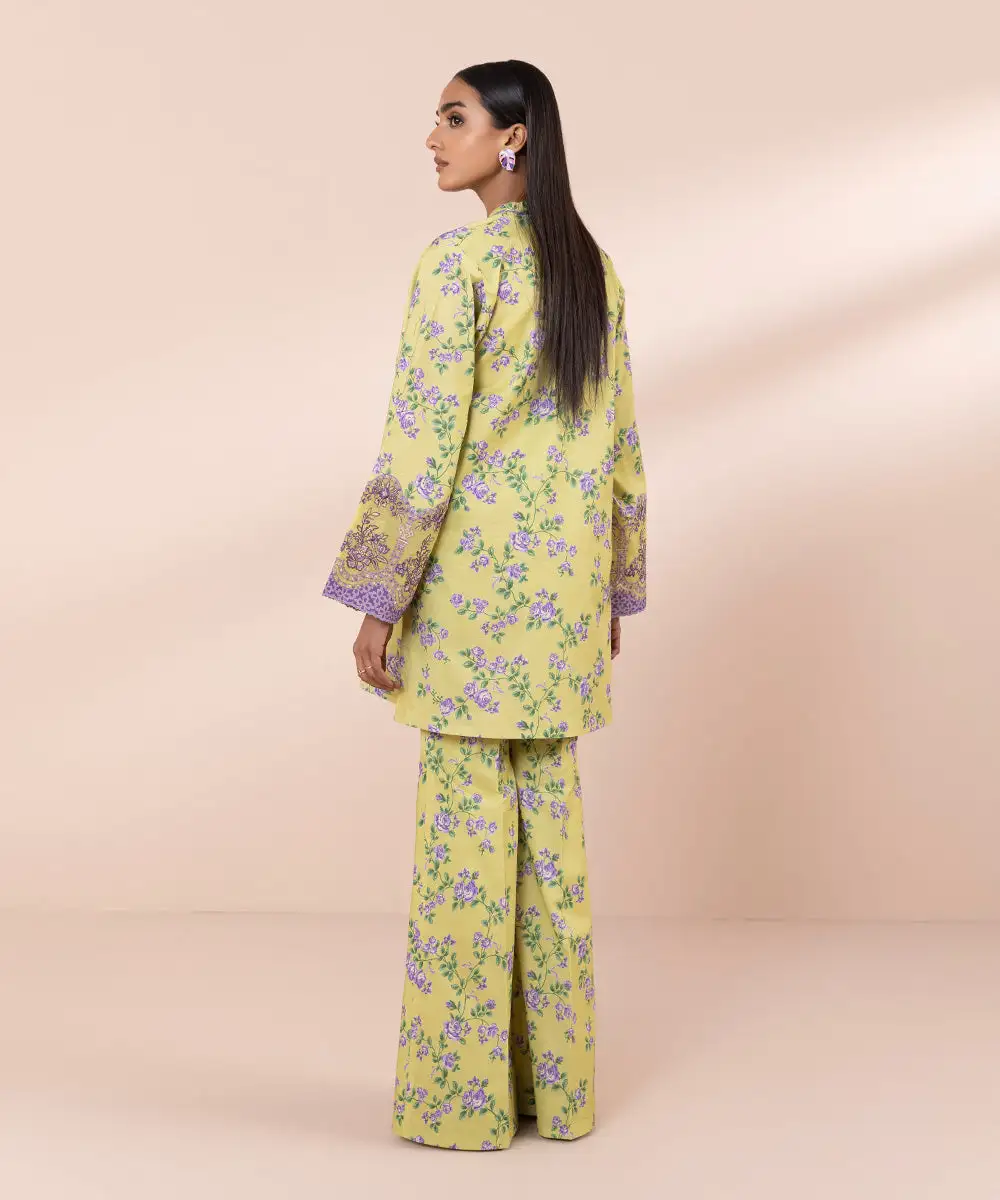 2 Piece - Embroidered Lawn Suit