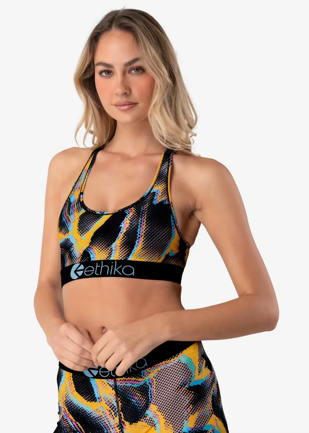 PAINTED PETALS
Sports Bra