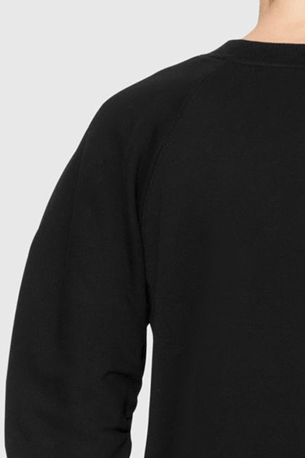 Women'S Long Sleeve Black Hoodie