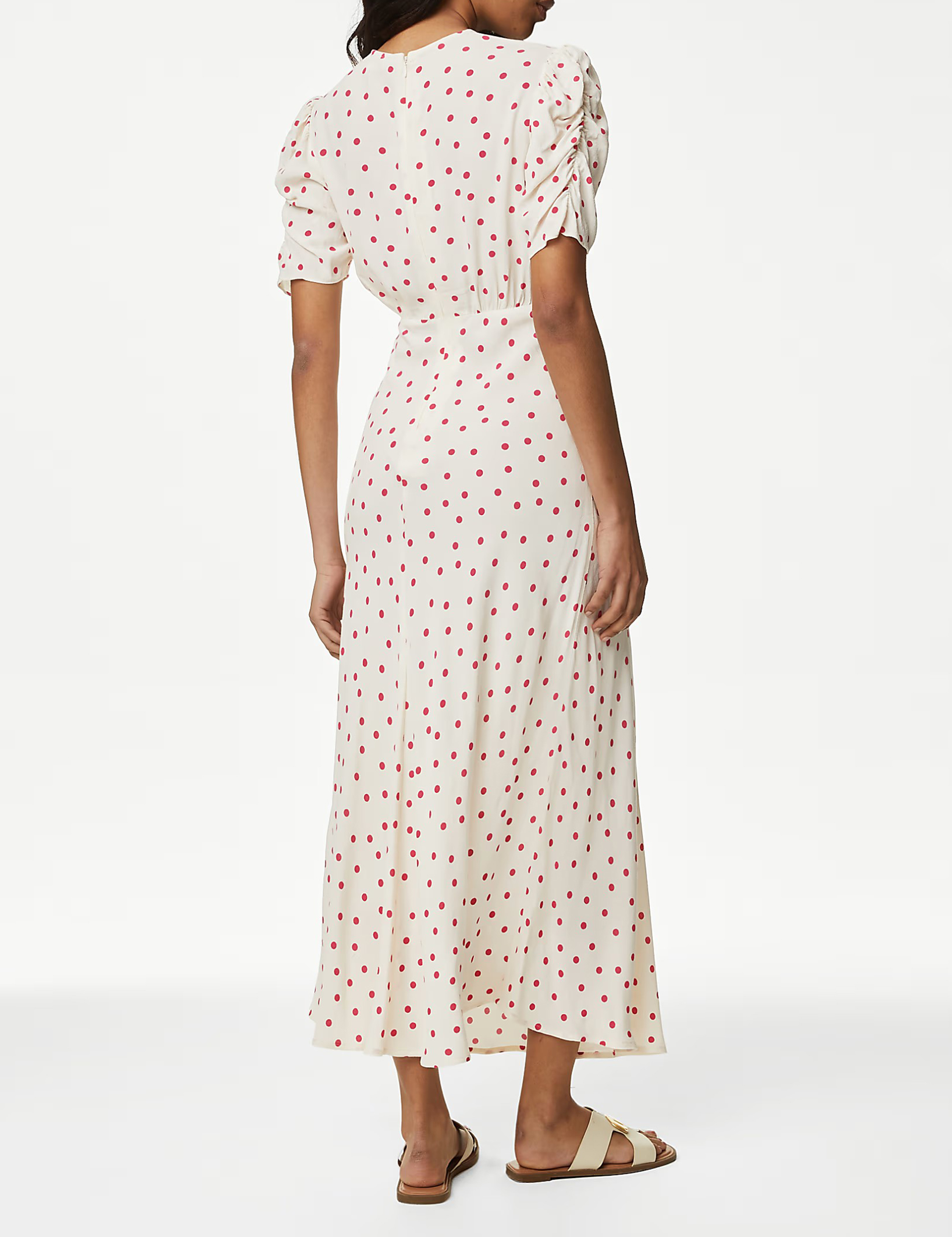 Printed Midaxi Tea Dress