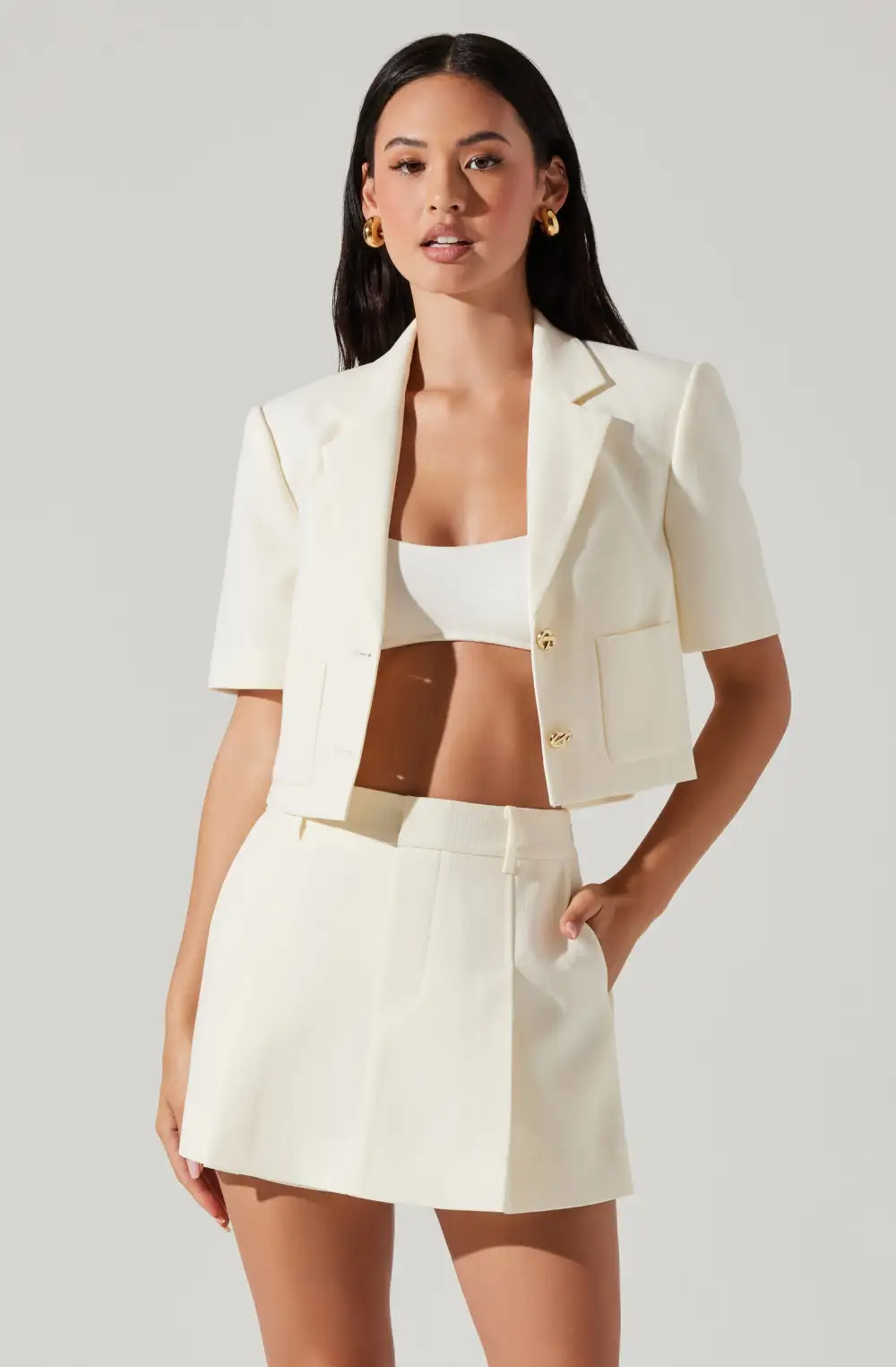 Siarah Cropped Jacket