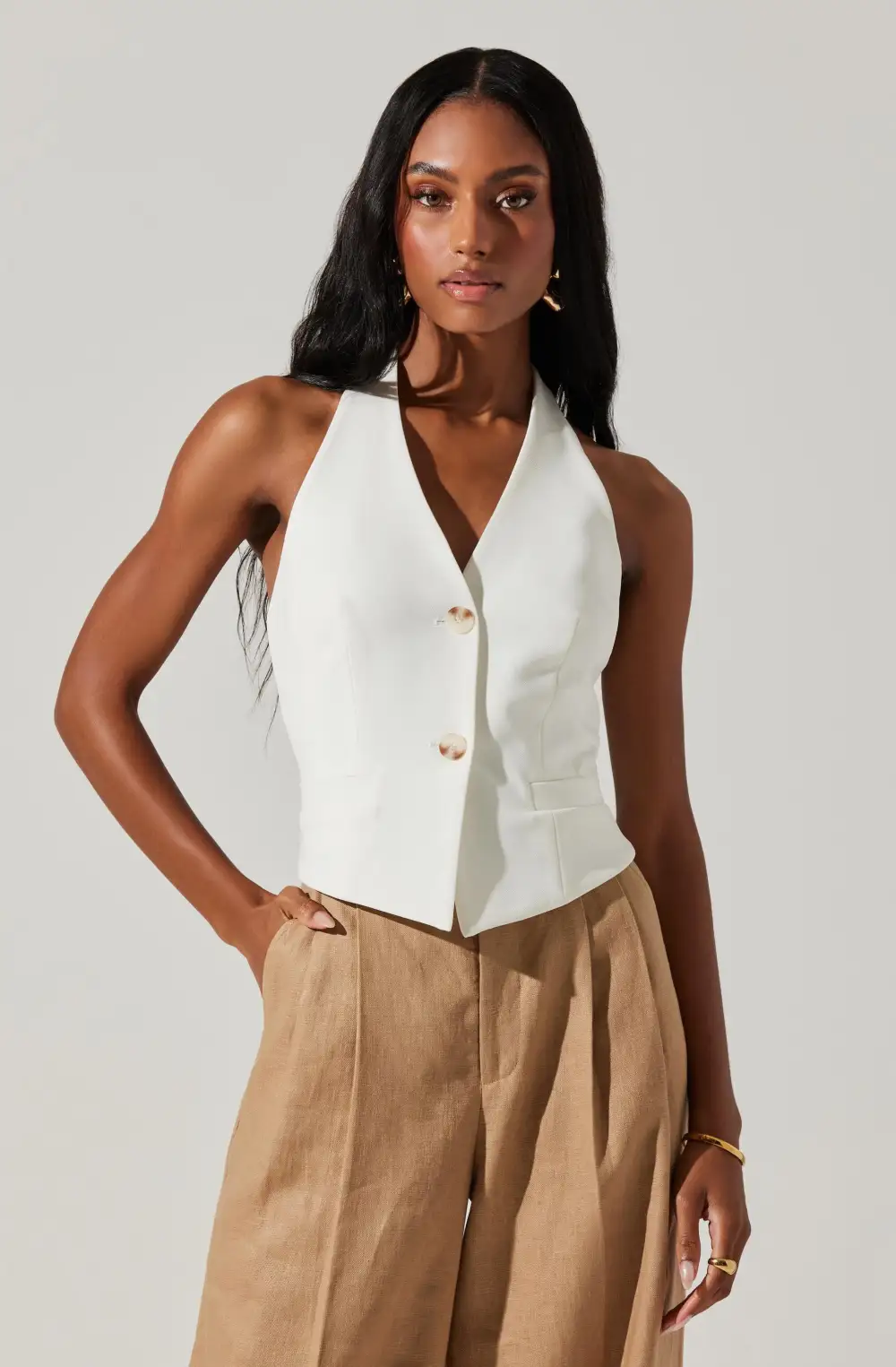 Tatum Halter Neck Vest