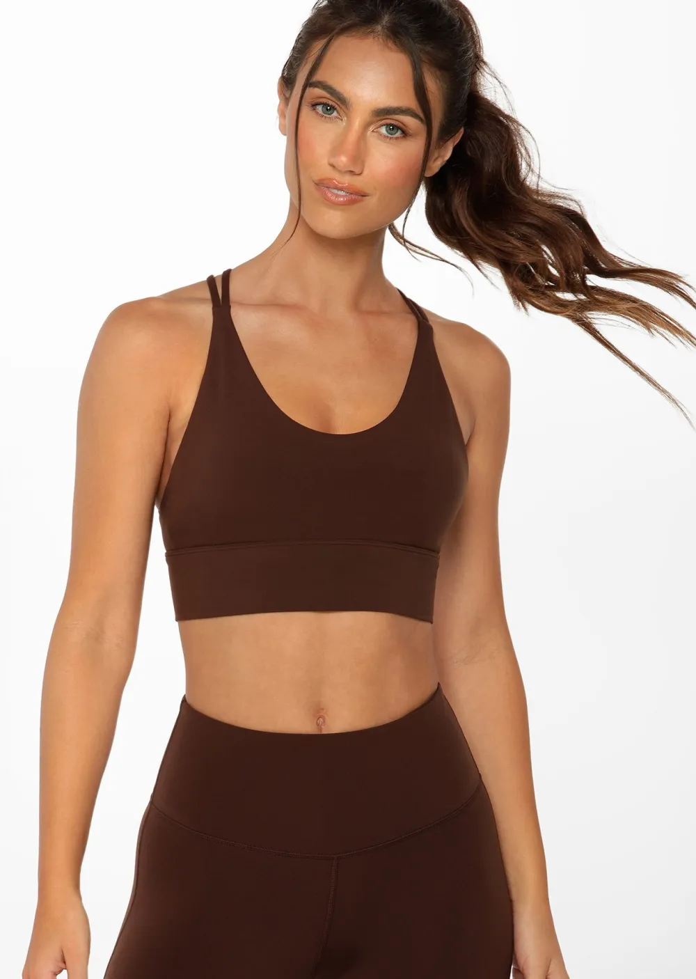 Lotus Longline Sports Bra