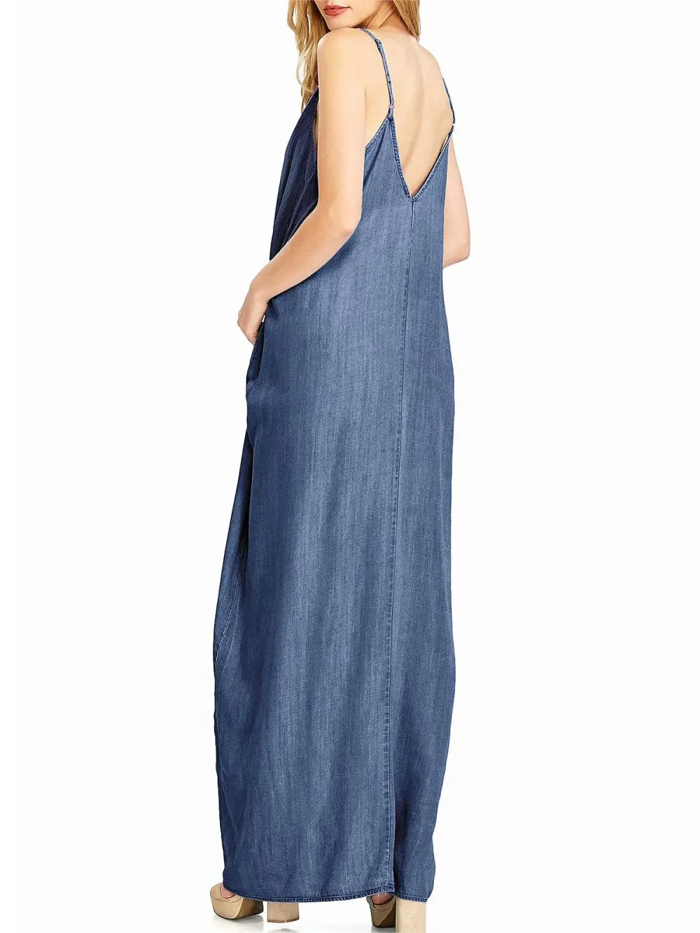 Spellbound Chambray Maxi Dress