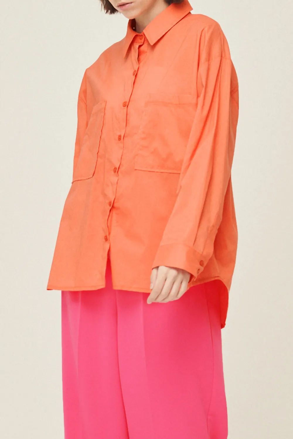 Sophia Relaxed Fit Cotton Shirt