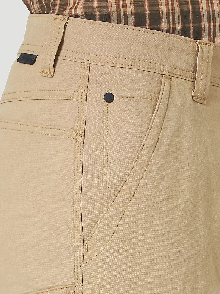 ATG BY WRANGLER™ MEN'S SIDE POCKET UTILITY SHORT IN BUNGEE CORD