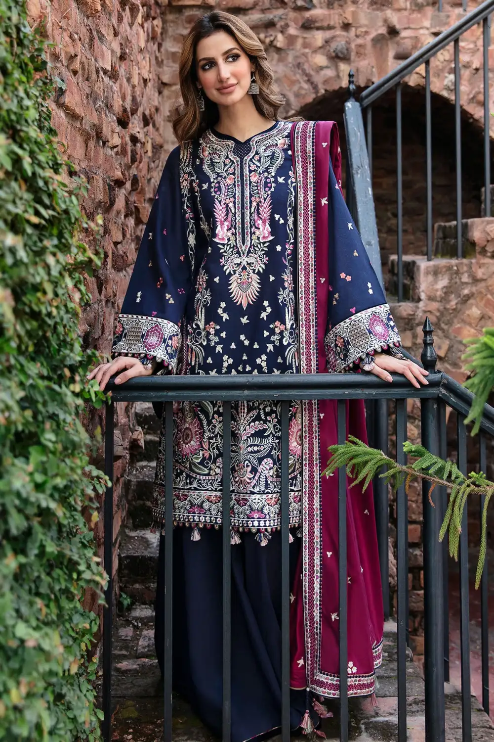 EMBROIDERED SLUB KHADDAR SETS