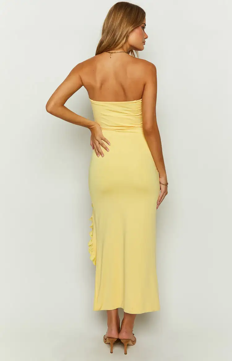 Orlando Yellow Maxi Dress