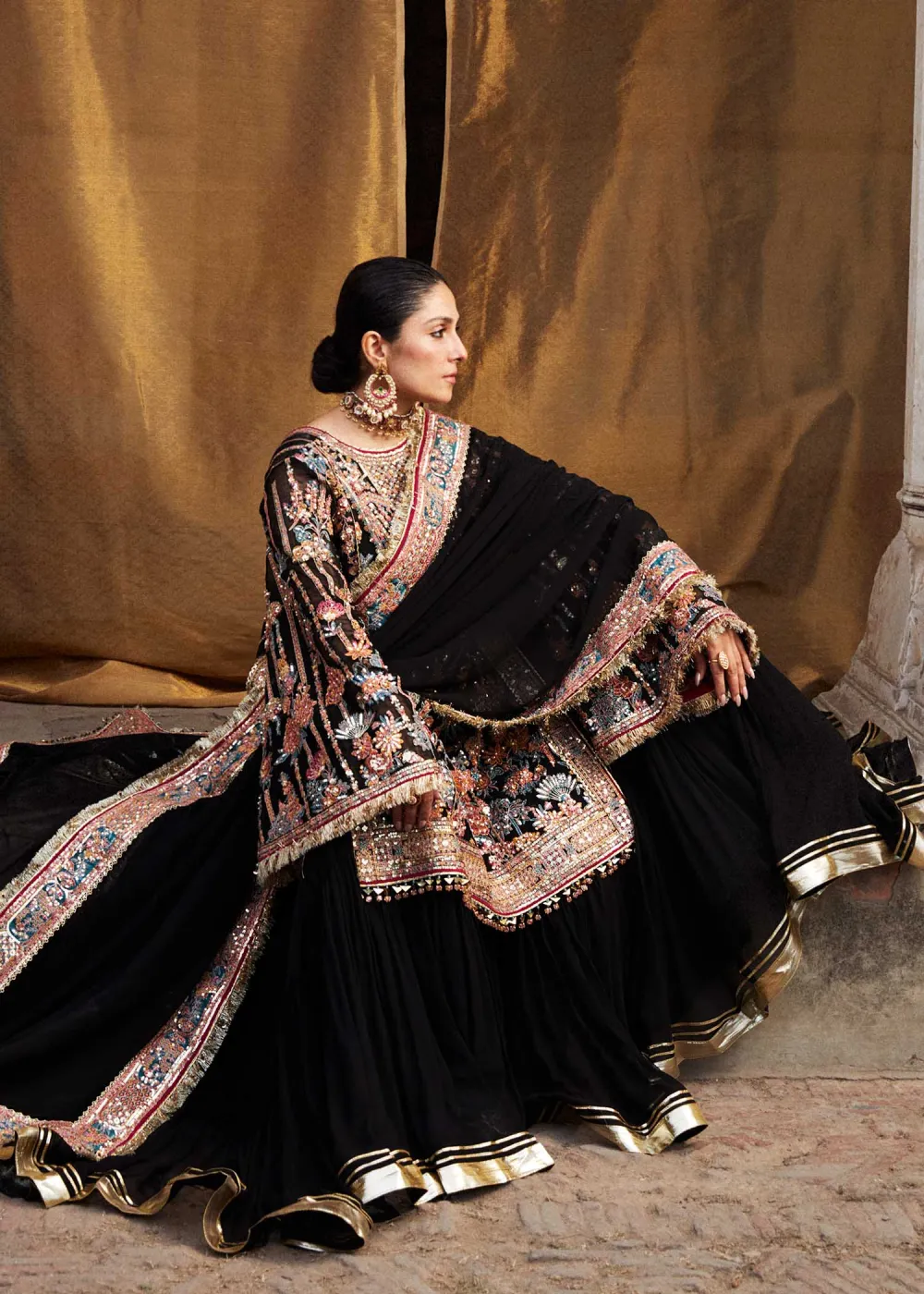 Tamam Embroidered Suits