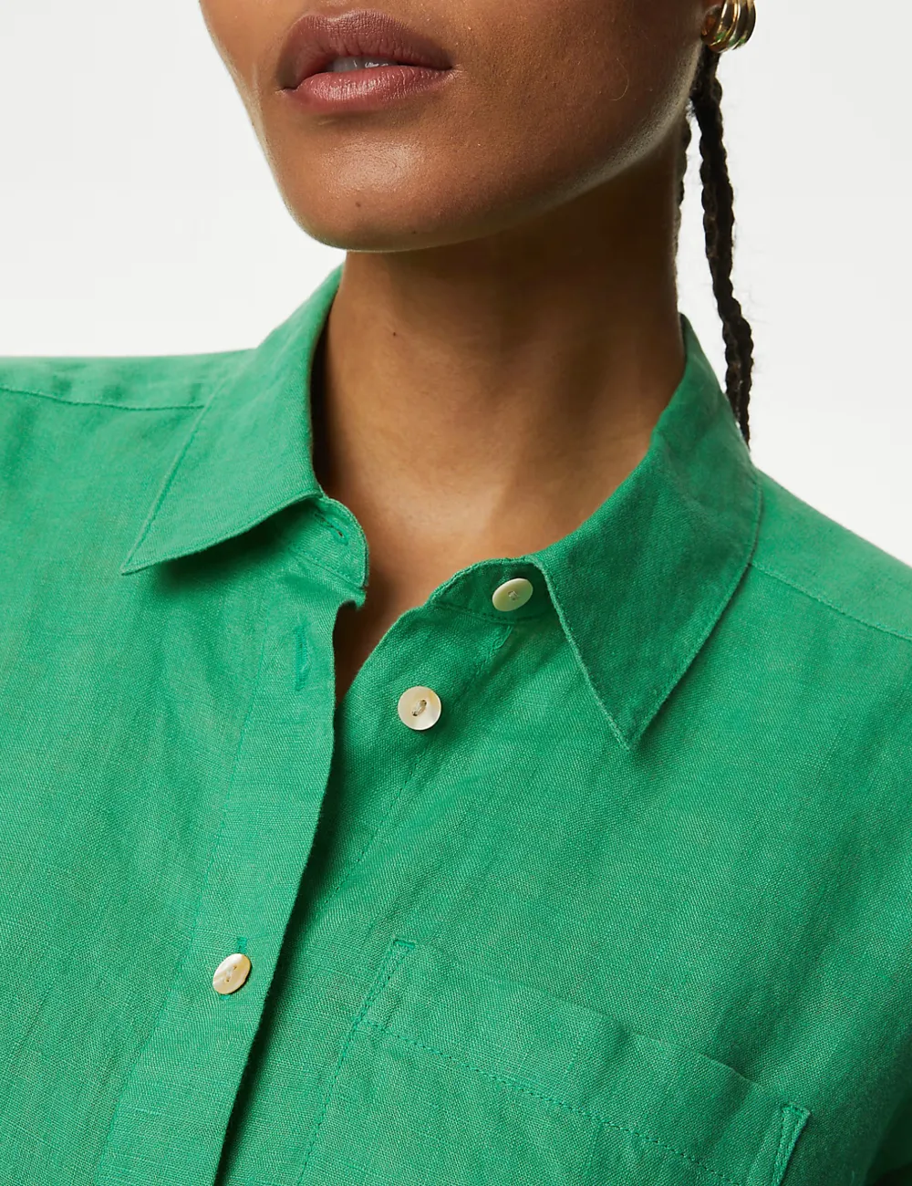 Pure Linen Relaxed Shirt