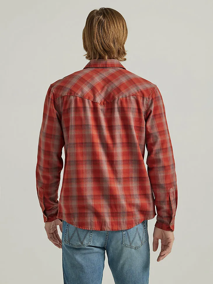 MEN'S BROKEN TWILL PLAID SHIRT IN LAUREL WREATH