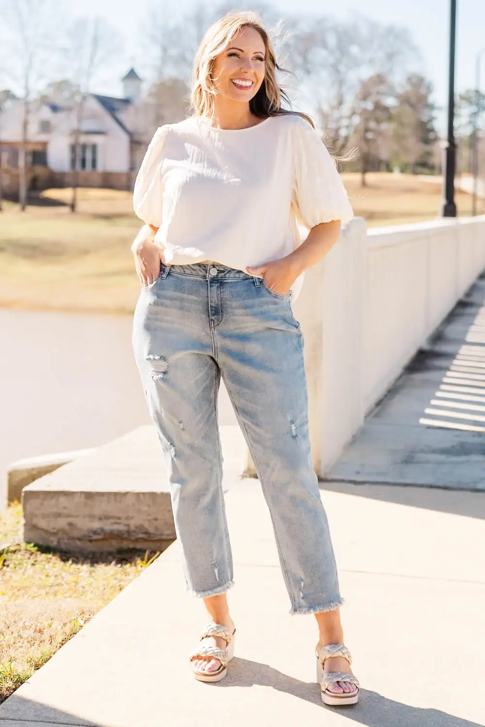 Sweet Sundays Top, Cream