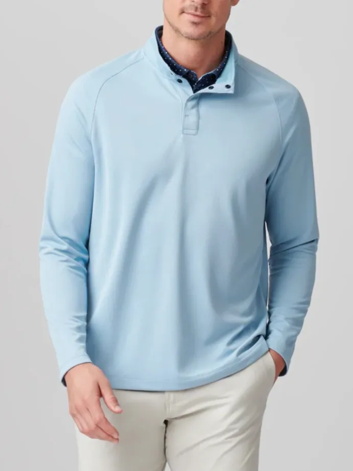 3 Button Quick Dry Performance Long Sleeve Shirts