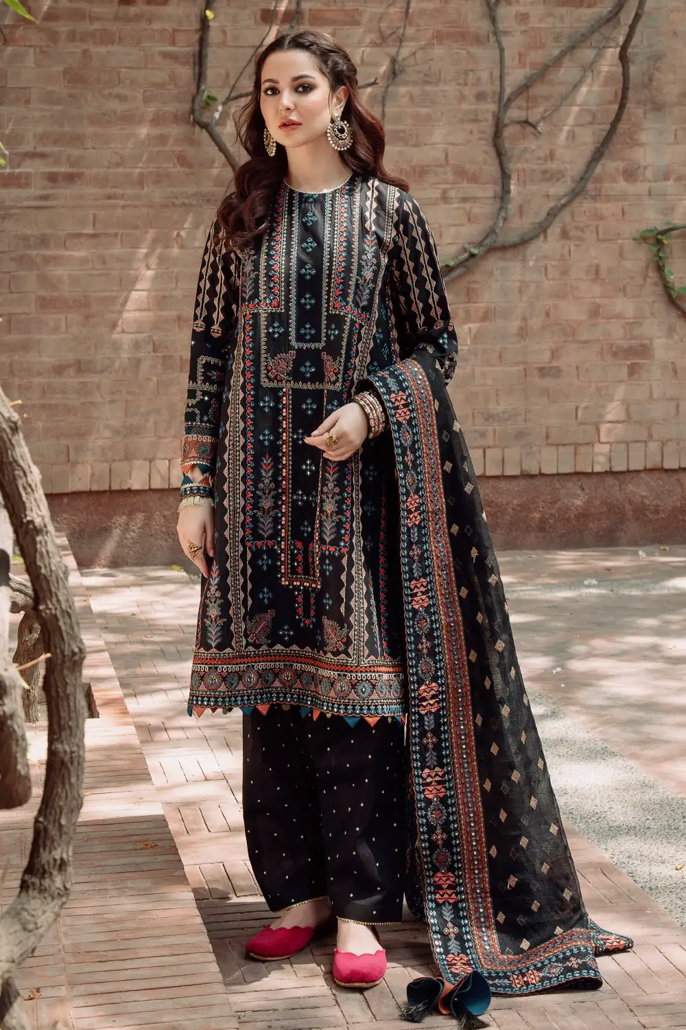 Shafaq Embroidered Lawn