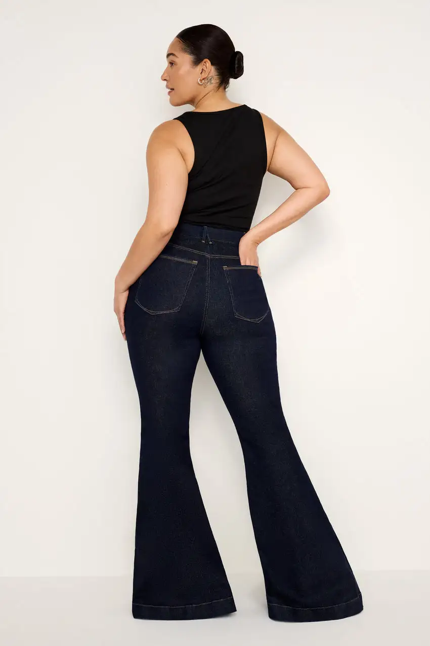 GOOD WAIST SUPER FLARE JEANS