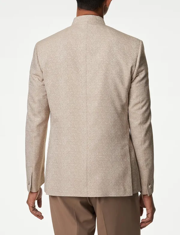 Textured Jacquard Jacket