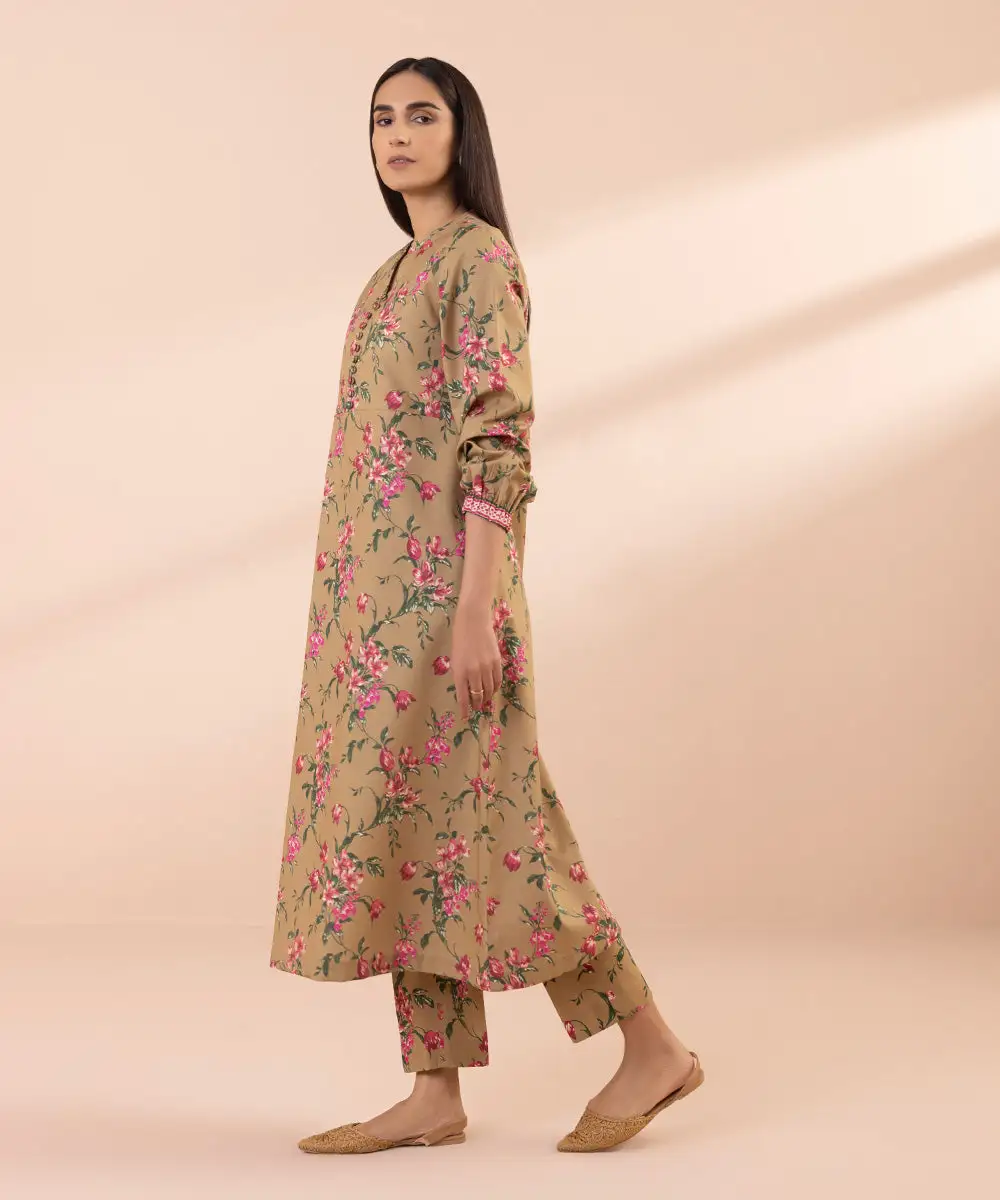 2 Piece - Printed Lawn Suit