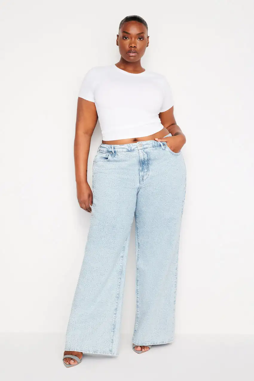 GOOD EASE RELAXED SPARKLE JEANS