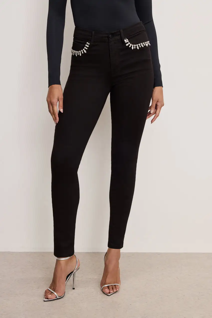 GOOD LEGS SKINNY DIAMOND JEANS