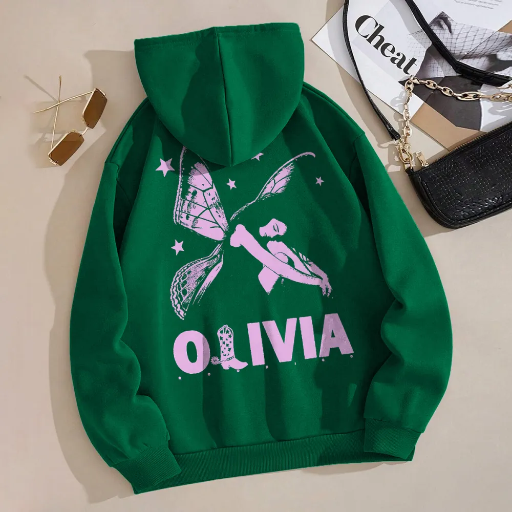 olivia Butterfly women's fashion hoodie