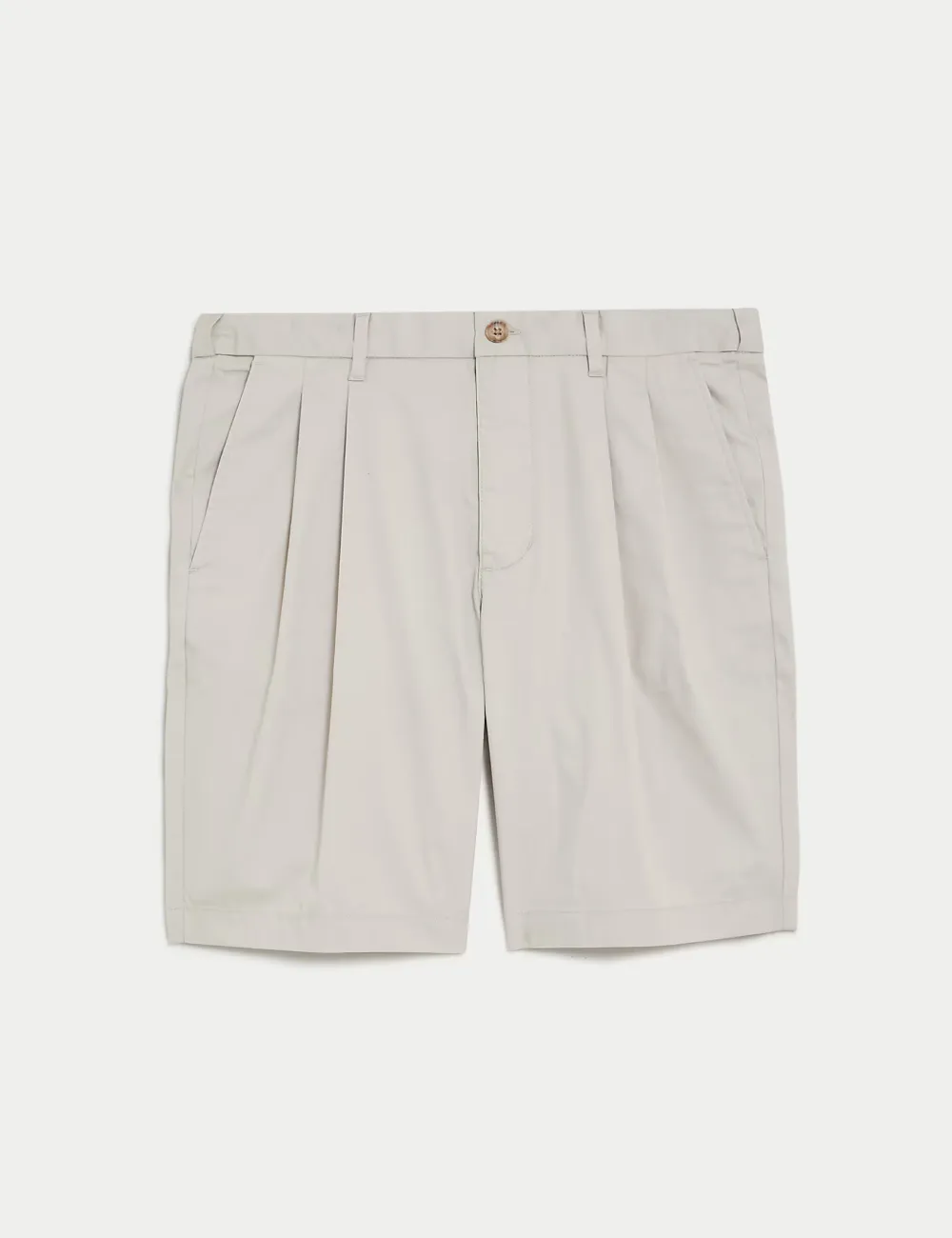 Super Lightweight Twin Pleat Chino Shorts