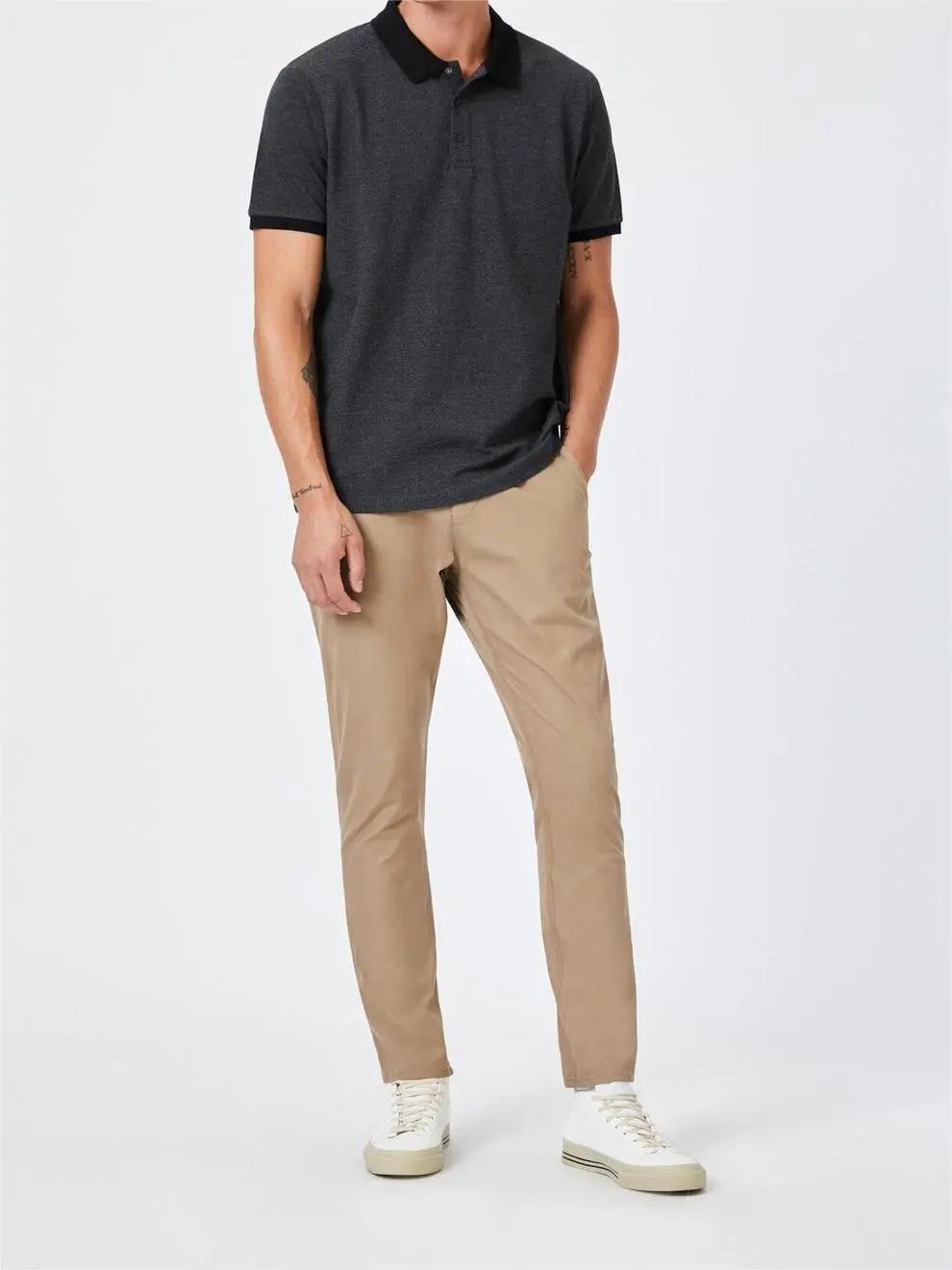 Straight Leg Chino Pants