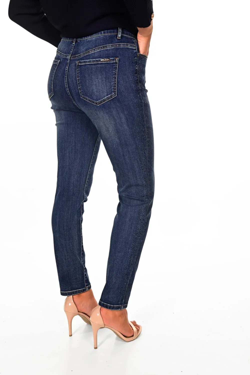 Pant Slim Denim Dark Blue