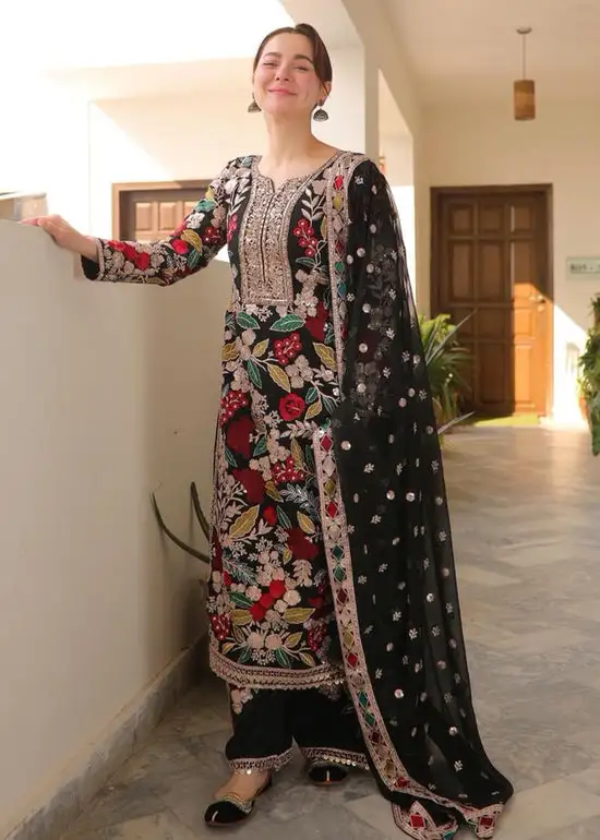 Mehnaaz 4PCS  EMBROIDERED SUITS