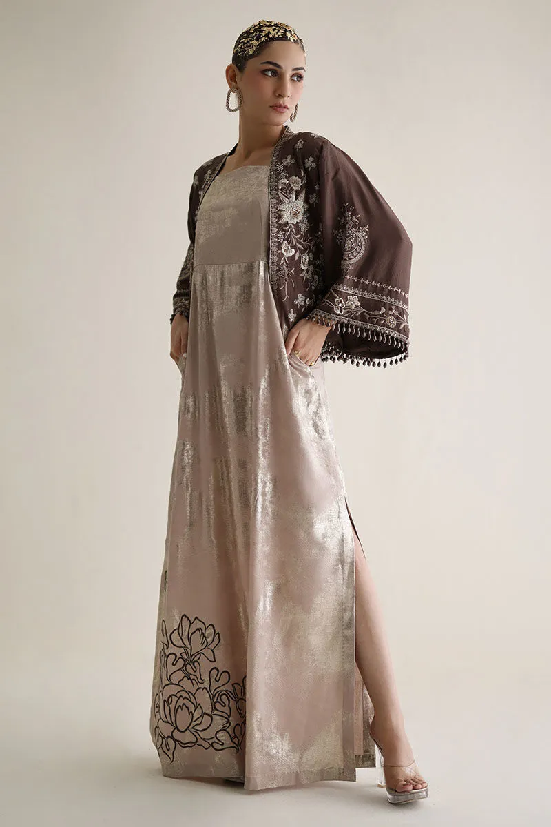 Embellished Kaftan Jacket ensemble