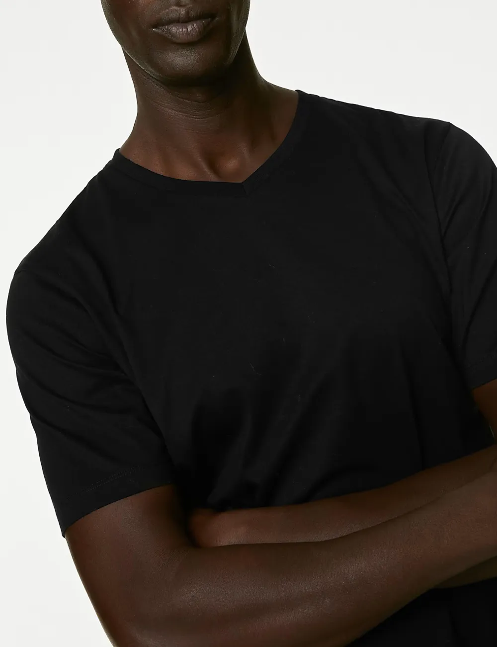 Pure Supima Cotton V-Neck T-Shirt