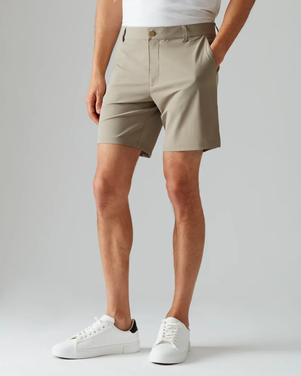 Men's Comfort Flex Flat Front Short