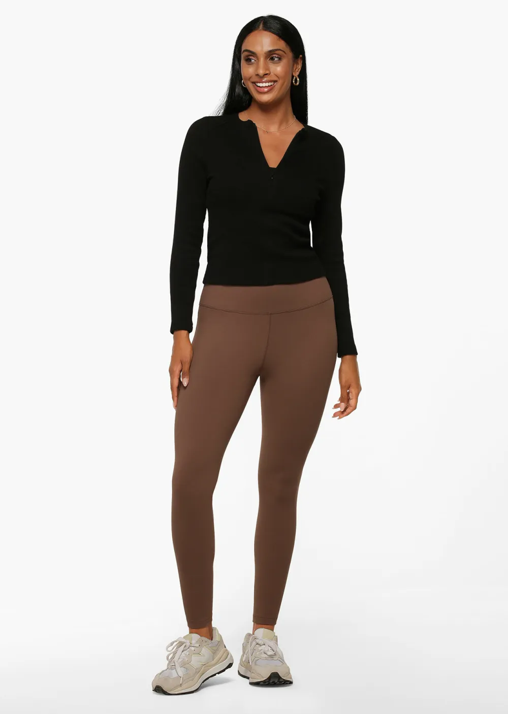 All Day Lotus Thermal No Chafe Full Length Leggings