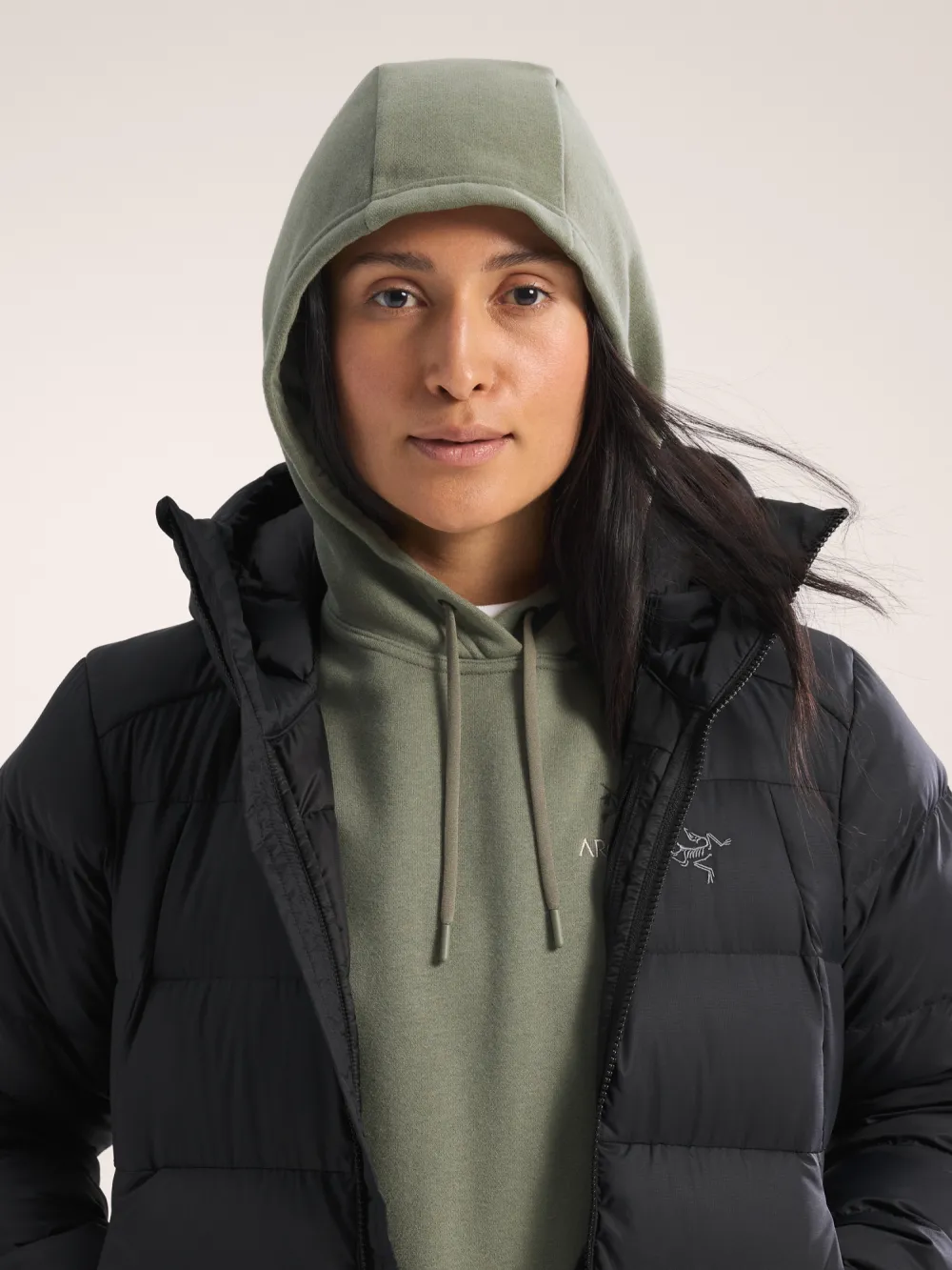 Emblem Fleece Hoody Women's