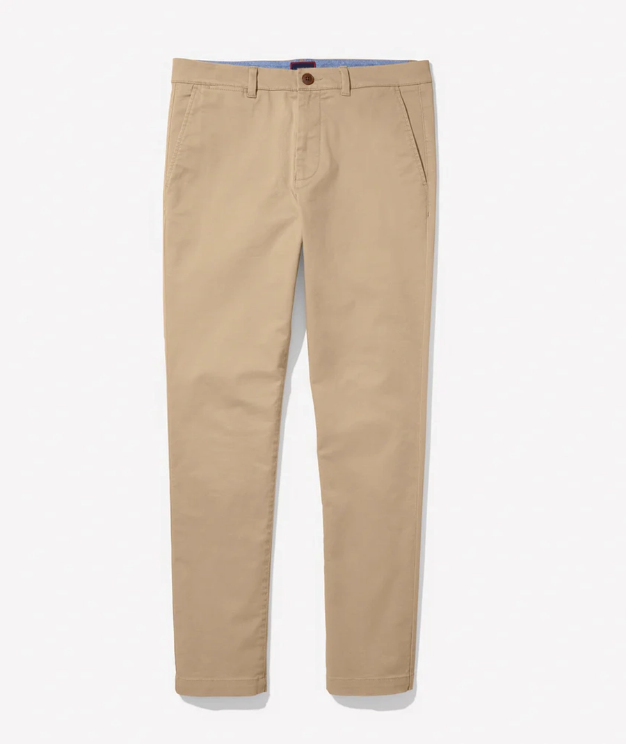 Men Khaki Long Pants