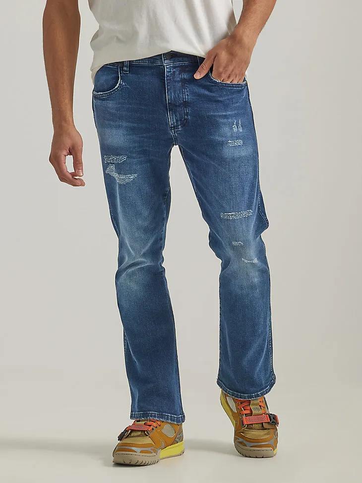 MEN'S DESTRUCTED BOOTCUT JEAN IN HARD DAYS NIGHTS