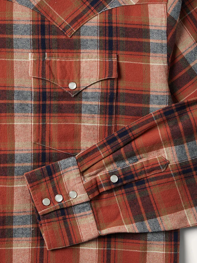 Men's Brushed Twill Plaid Shirt