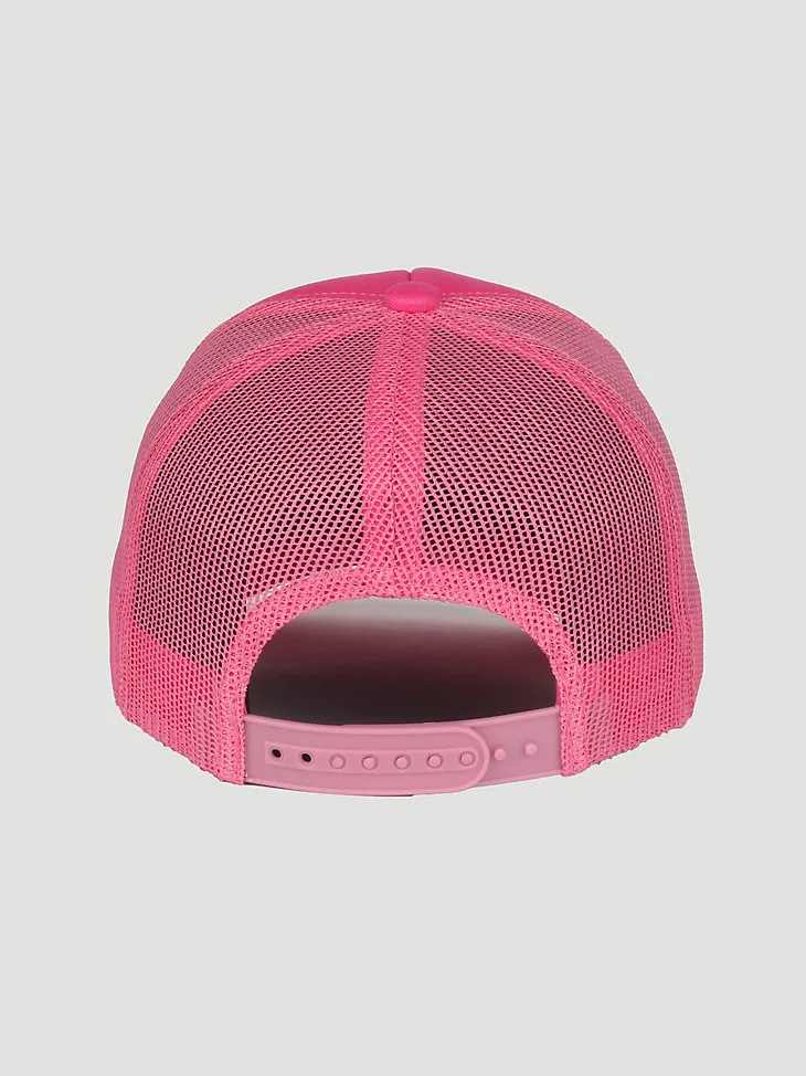 WRANGLER LOGO BASEBALL CAP IN PINK