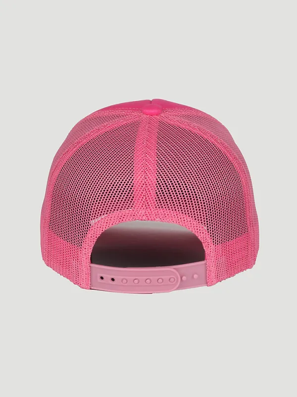 WRANGLER LOGO BASEBALL CAP IN PINK