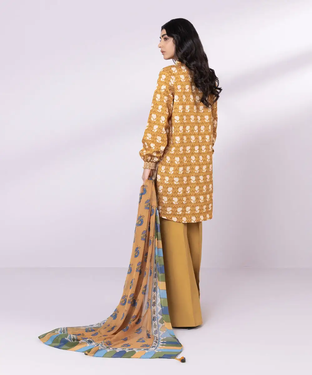 3 Piece - Printed Lawn Suit