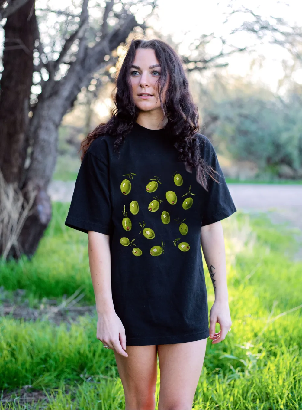 Women's Fruit Art Printed T-shirt