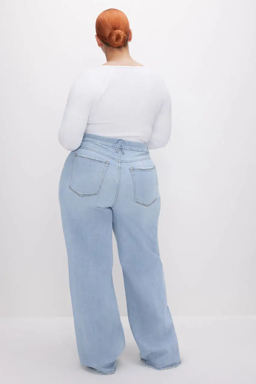 GOOD SKATE WIDE LEG JEANS