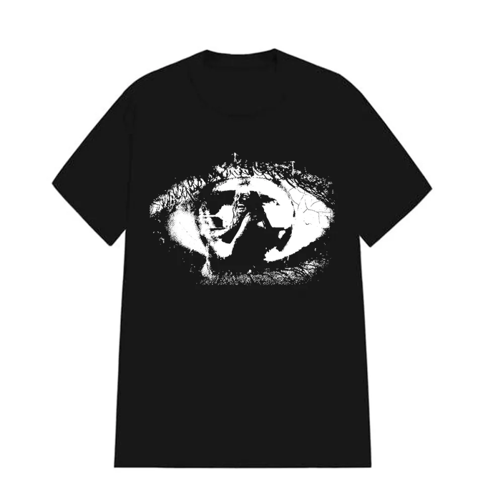 EVIL EYE DESIGNED PATTERN PRINTED TEE