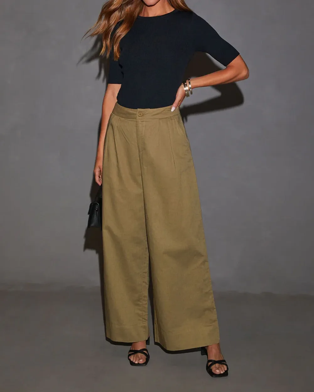 Camie Wide Leg Linen Pants