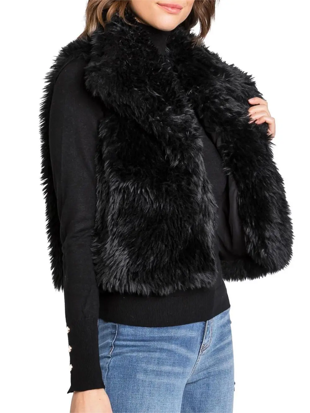 Luxe Faux Fur Vest