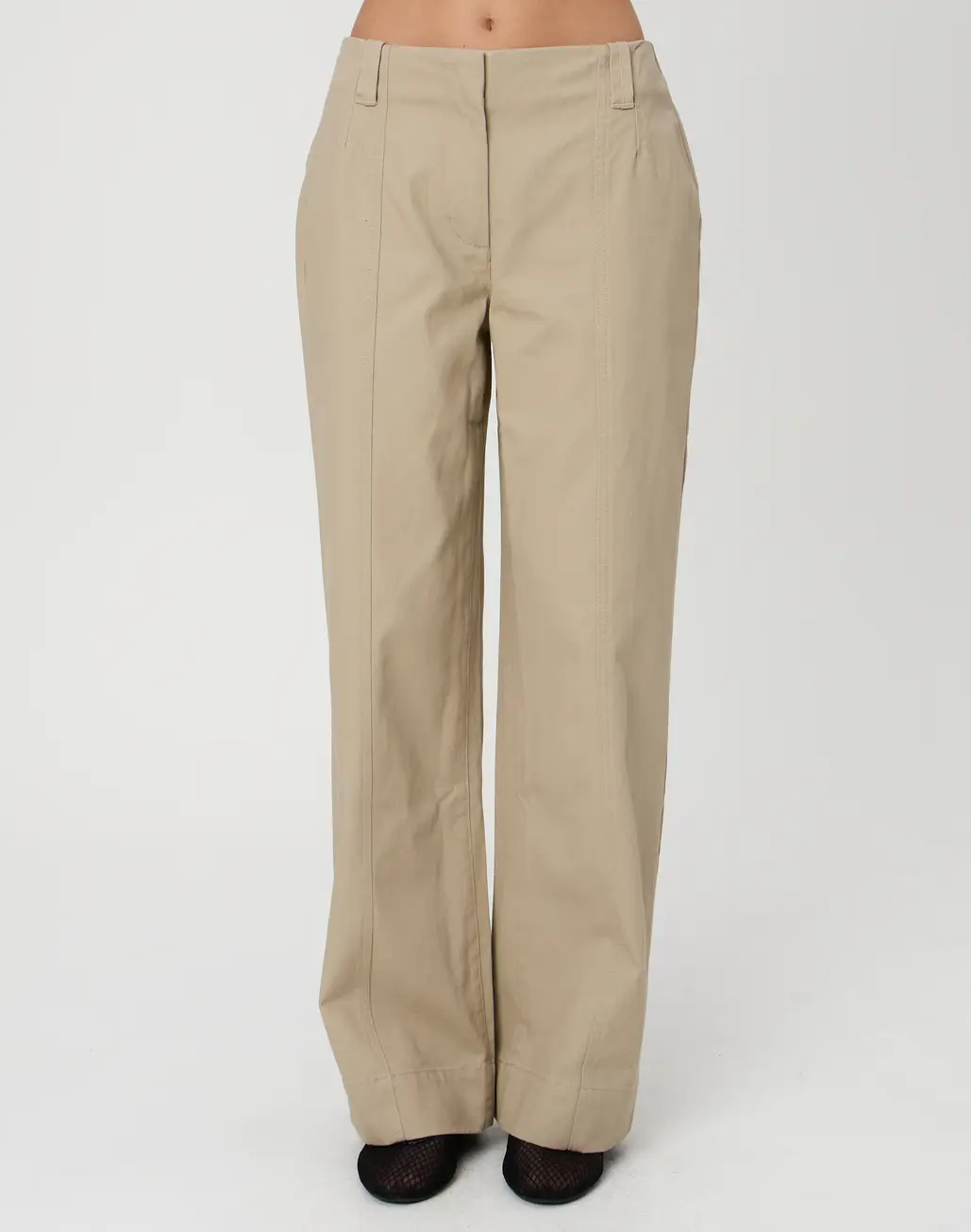 Straight Leg Low Rise Pant