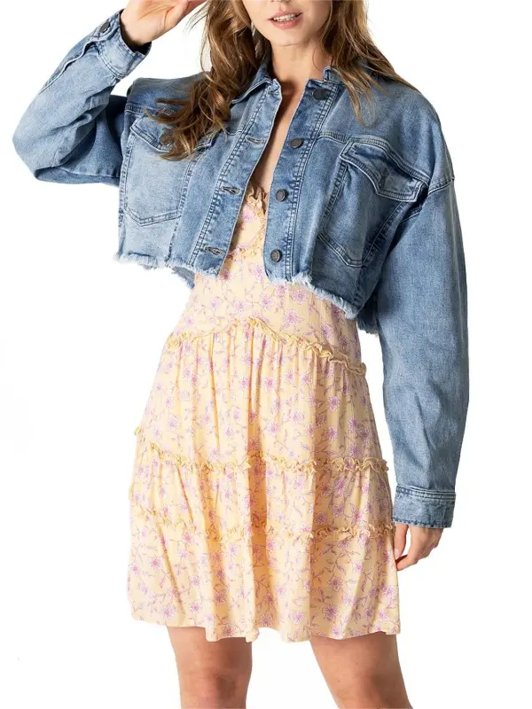 Yuma Crop Denim Jacket