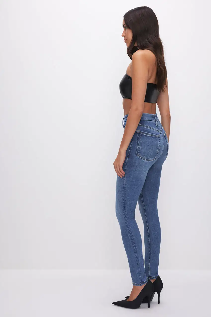 POWER STRETCH PULL-ON SKINNY JEANS